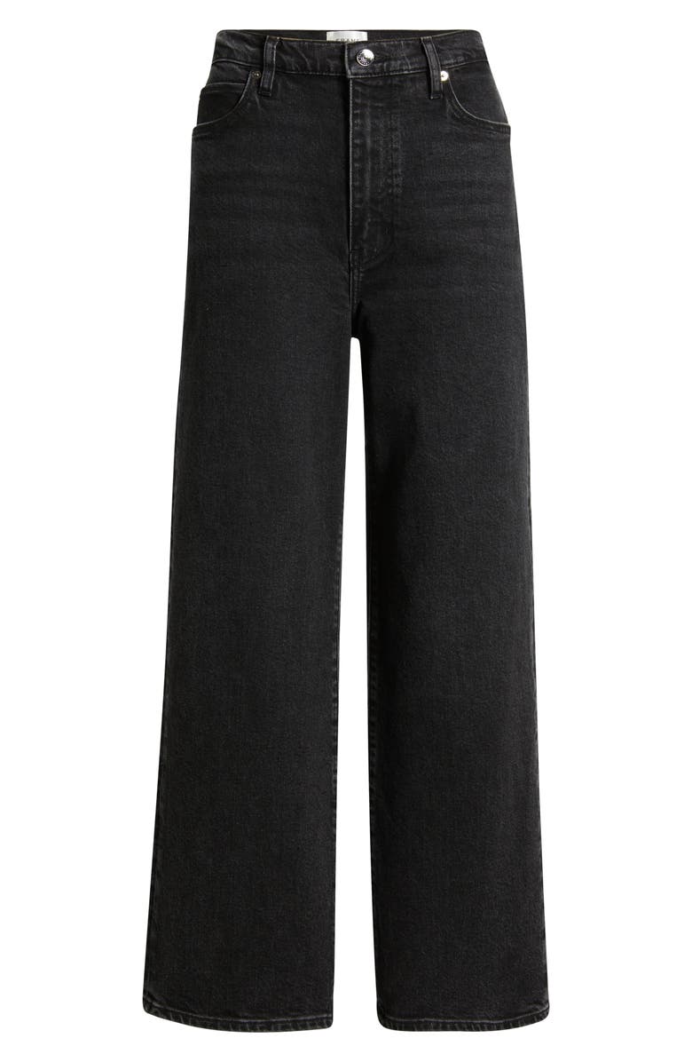 FRAME The Wide High Waist Ankle Wide Leg Jeans, Alternate, color, Deco