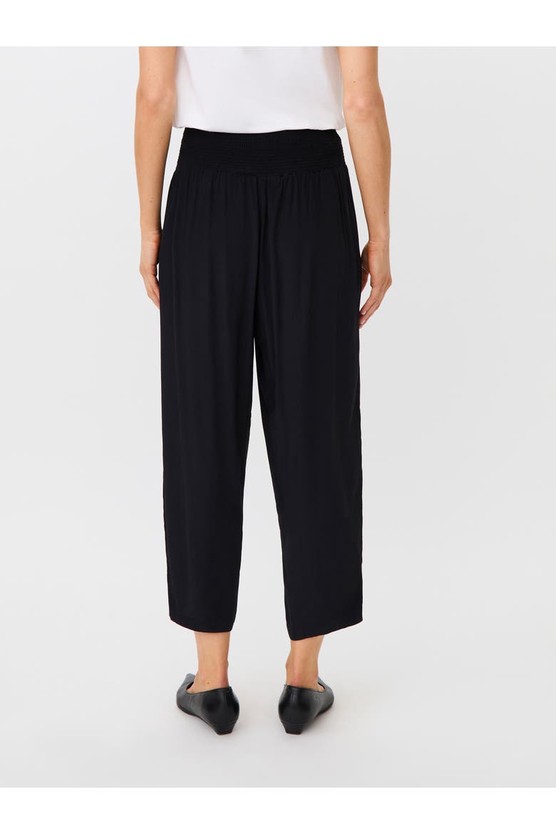 MaPenna High-Waist Draped Trousers, Alternate, color, Black