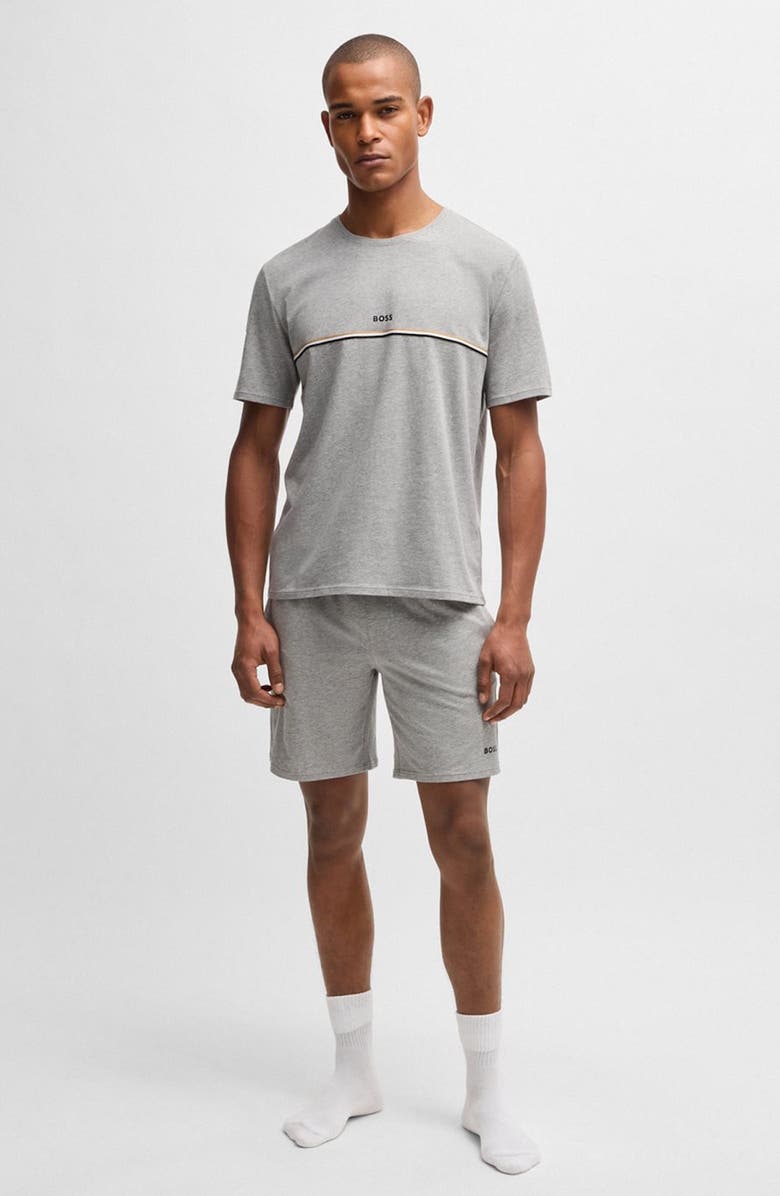 BOSS Unique Lounge T-Shirt, Alternate, color, Medium Grey