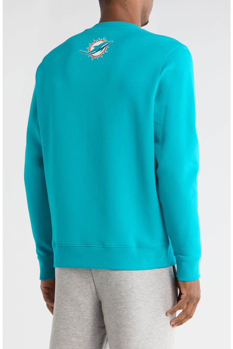x NFL Miami Dolphins Sweatshirt, Alternate, color, TEAL