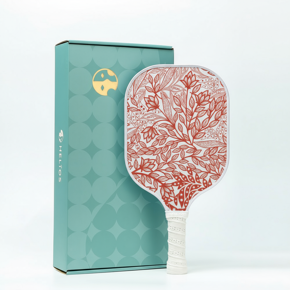 Helios x Jessie Zhao Limited Edition Pickleball Paddle in Scarlet Tree Of Life 