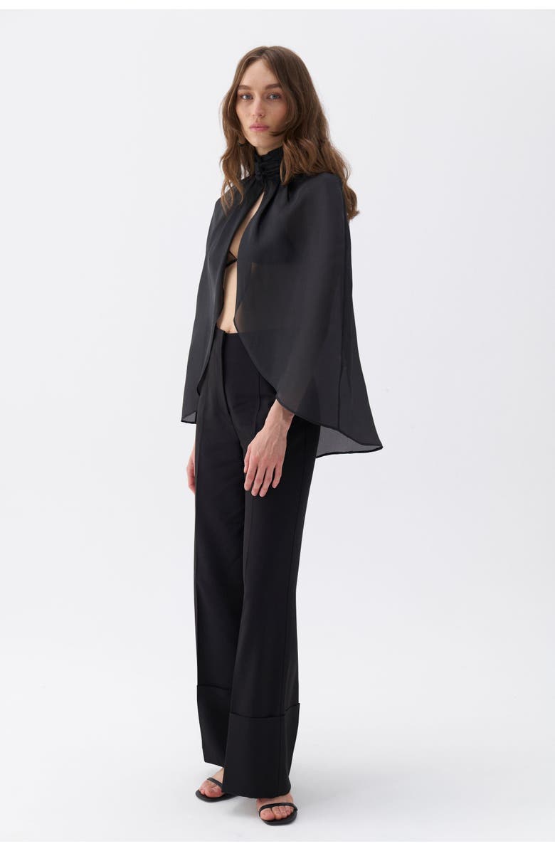 Nocturne Sheer Bolero Jacket, Alternate, color, 