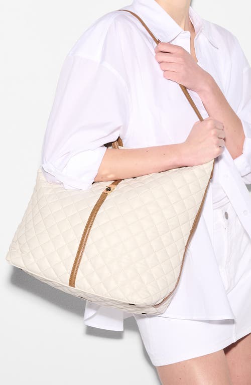 Mz Wallace Large Astor Quilted Nylon Hobo Bag