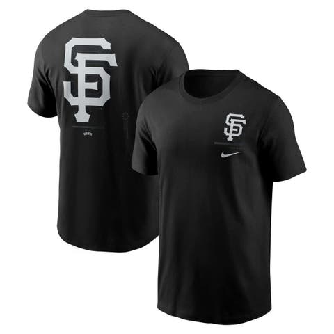 Men's Nike  Black San Francisco Giants  Lights Out Bar Loading T-Shirt