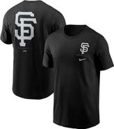 Nike Men's Nike  Black San Francisco Giants  Lights Out Bar Loading T-Shirt