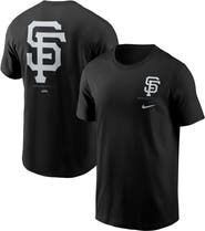 Nike Men's Nike Black San Francisco Giants Lights Out Bar Loading T-Shirt