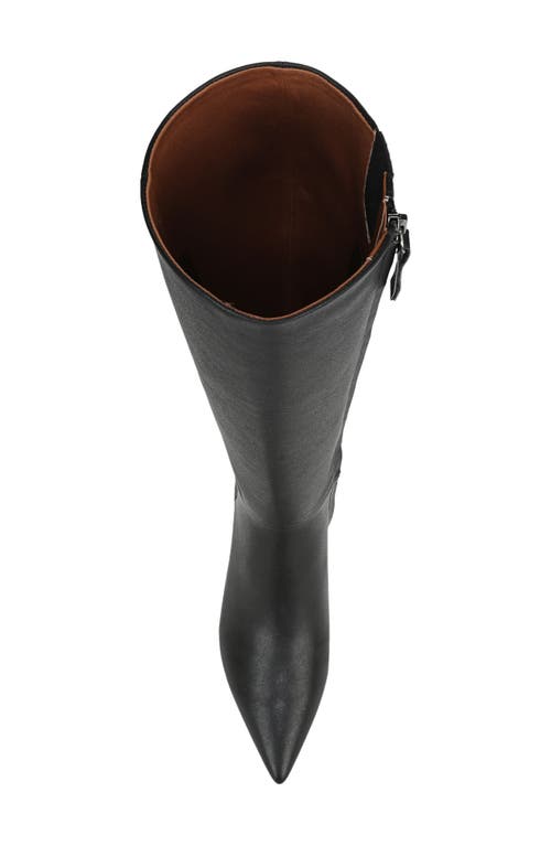Franco Sarto Jennalyn Kitten Heel Boot In Black