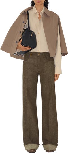 Cotton Blend Cape