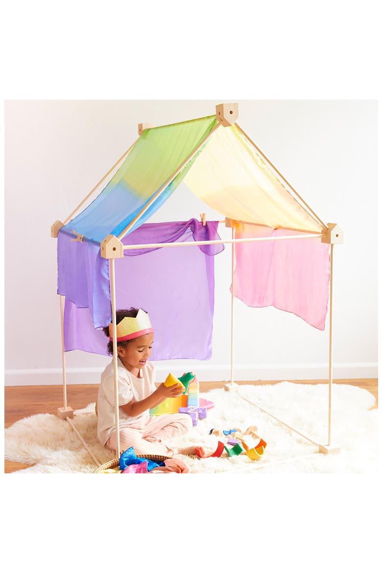 Play Fort Construction Set, Alternate, color, RAINBOW