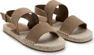 MANGO Suede Sandal