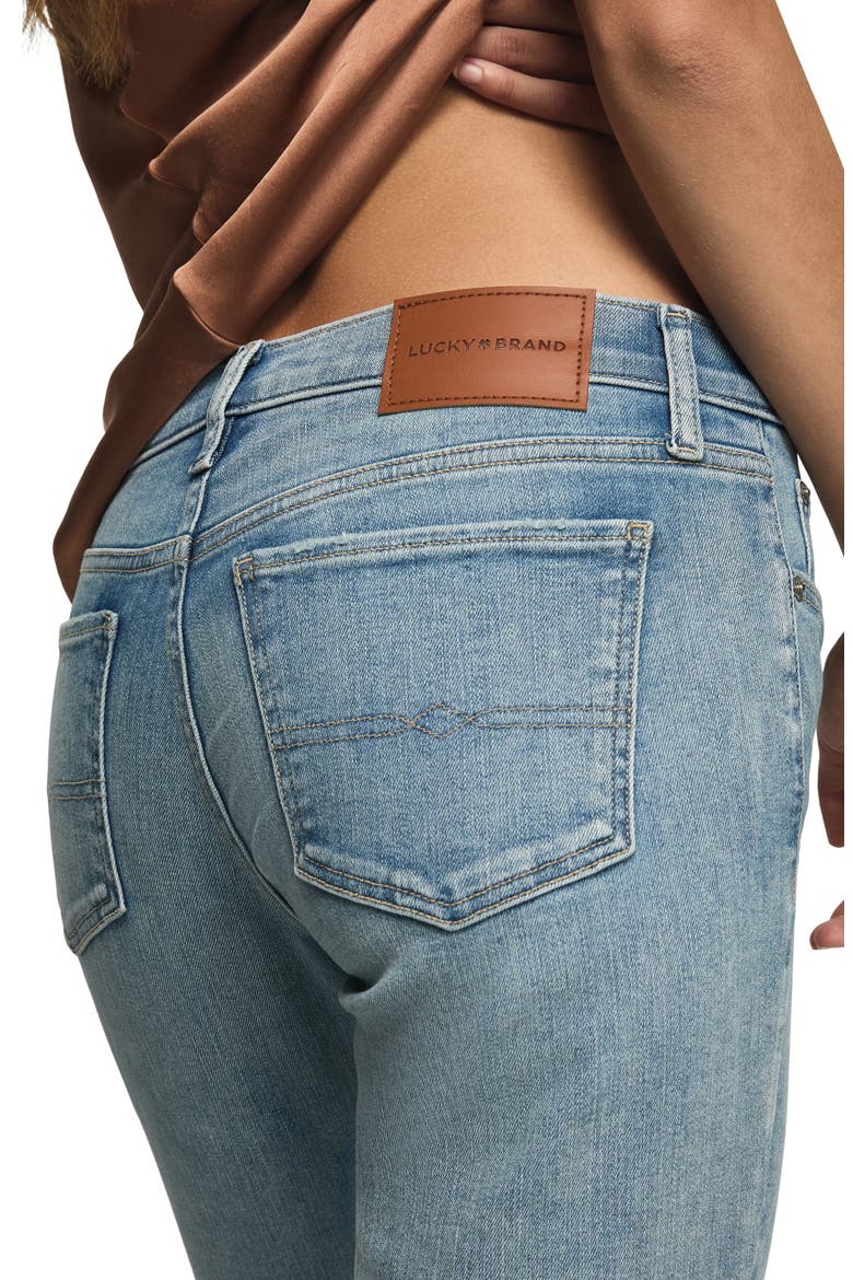 Sweet Straight Leg Jeans, Alternate, color, PALE SKY WASH