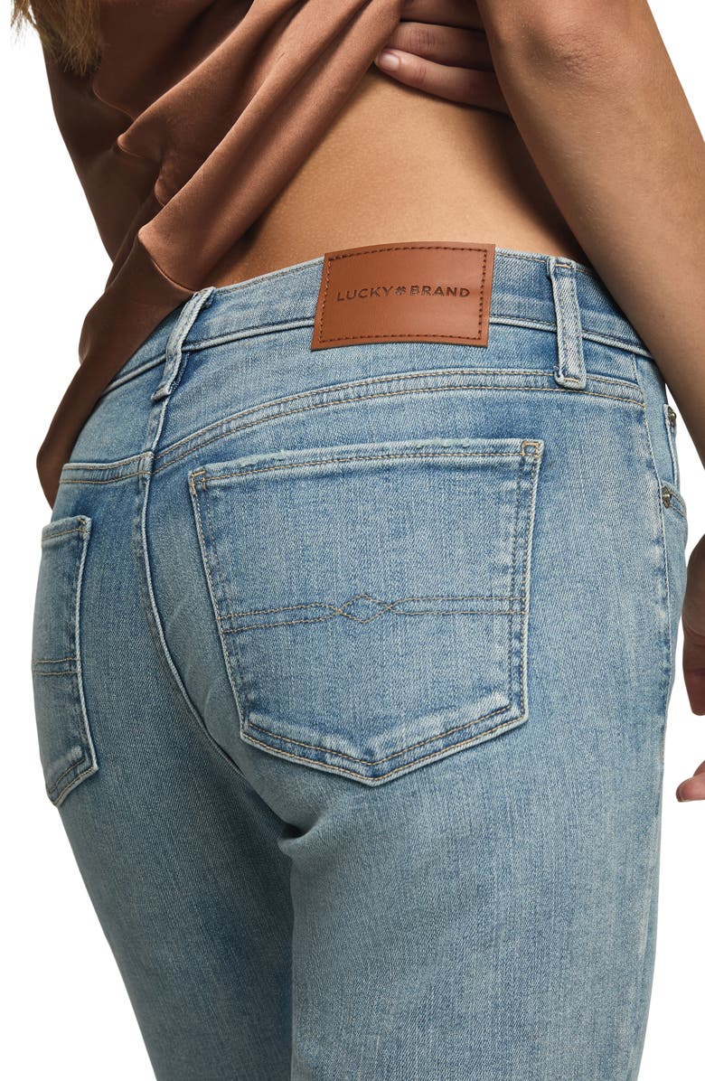 Lucky Brand Sweet Straight Leg Jeans, Alternate, color, Pale Sky Wash