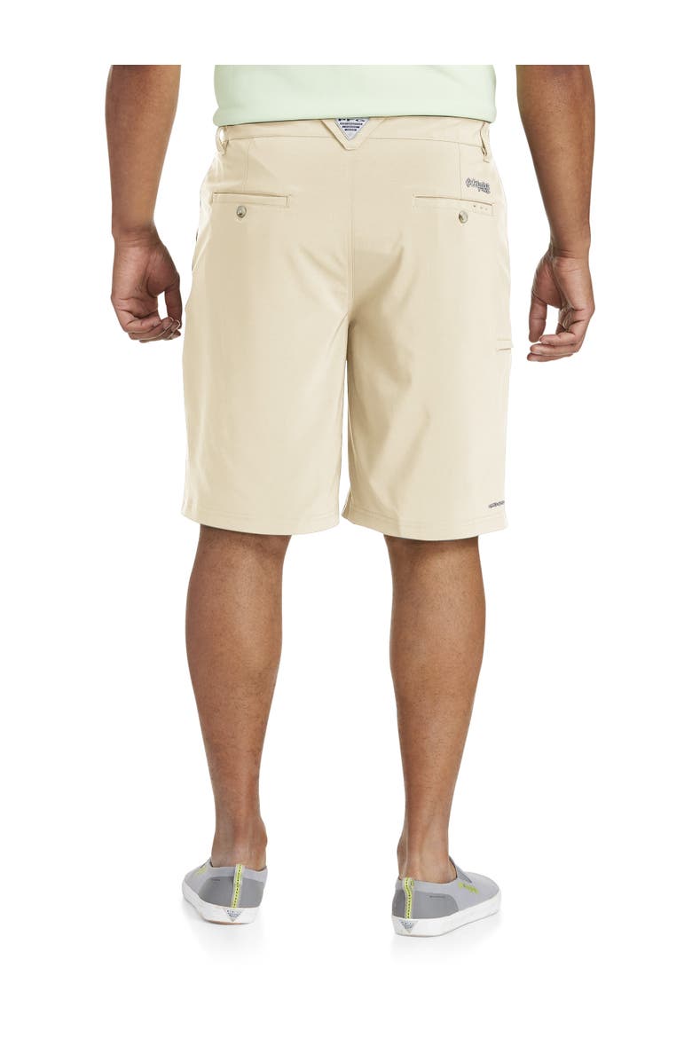 Big & Tall PFG Grander Marlin II Offshore Shorts, Alternate, color, FOSSIL