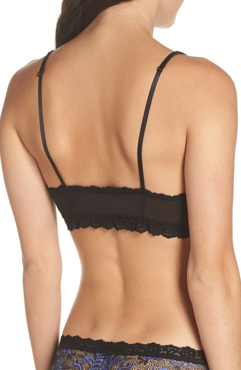 Hanky Panky Regency Plunge Bralette, Alternate, color, 