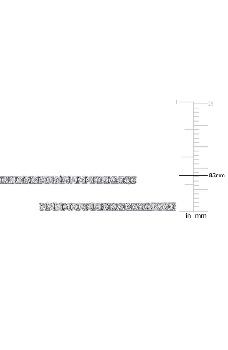 Julianna B. 1 CTW Diamond Bangle 14k Two-Tone, Alternate, color, 14K Gold