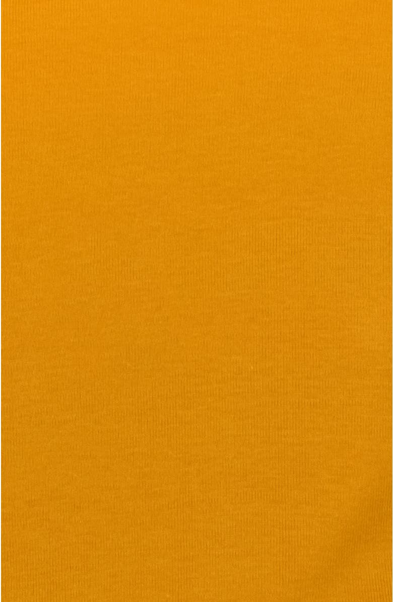 Leveret Kids Two-Piece Solid Cotton Matching Family Pajamas, Alternate, color, Mustard