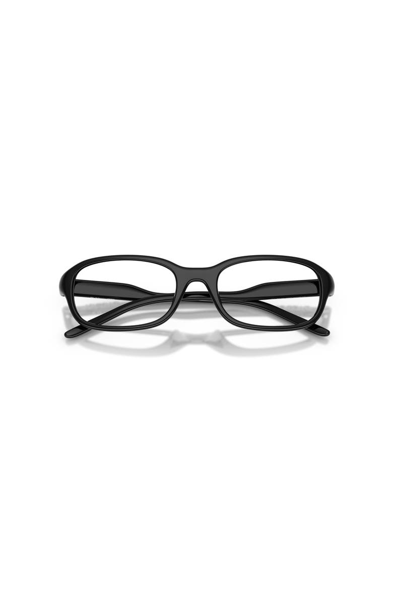 53mm Rectangle optical glasses, Alternate, color, Black