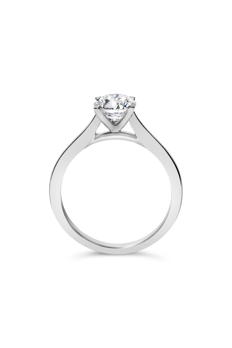 14K White Gold 1.0 Cttw Eagle Claw Set Lab Grown Diamond Engagement Ring, Alternate, color, White