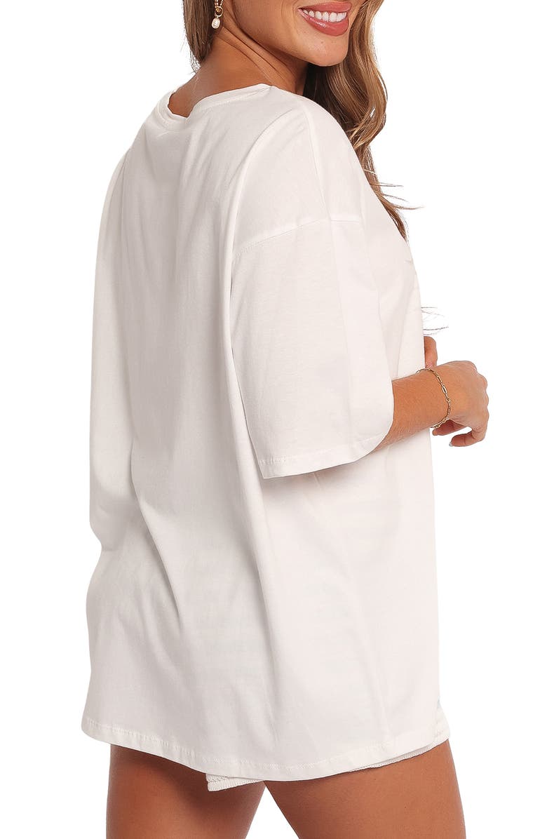 Petal & Pup Mia Oversize Cotton Graphic T-Shirt, Alternate, color, 