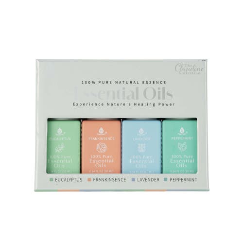 Pursonic 100% Pure Natural Essence Essential Oils 4 Pack In Multicolor
