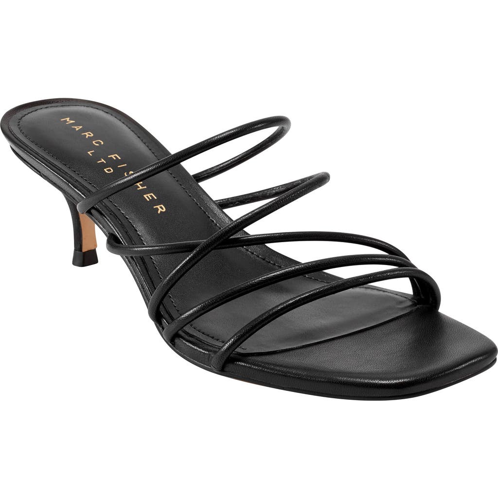 Marc Fisher Ltd Banna Strappy Sandal In Black