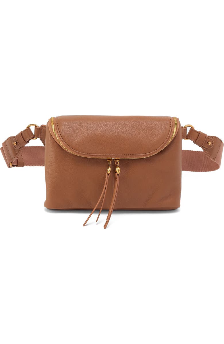 HOBO Large Fern Belt Bag, Main, color, Warm Honey