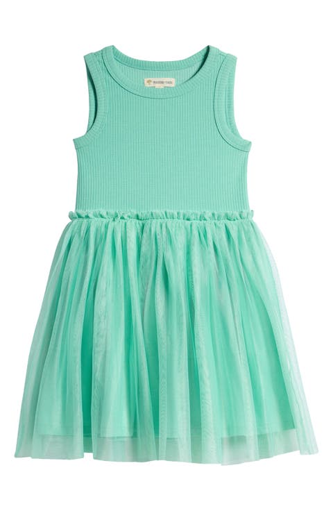 Kid's Mixed Media Tutu Dress (Toddler, Little Kid & Big Kid)