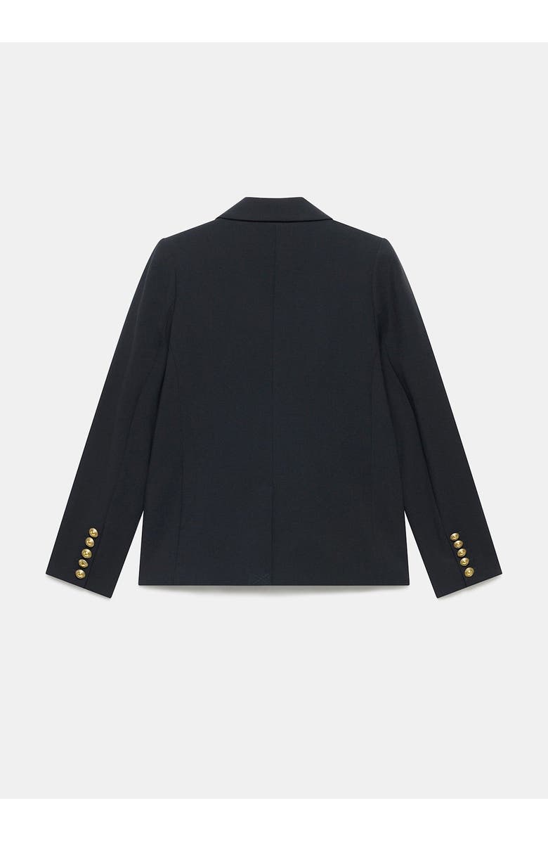 MINT VELVET Double Breasted Blazer, Alternate, color, Black