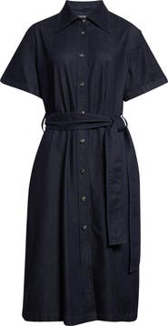 Dolce&Gabbana Belted Denim Shirtdress