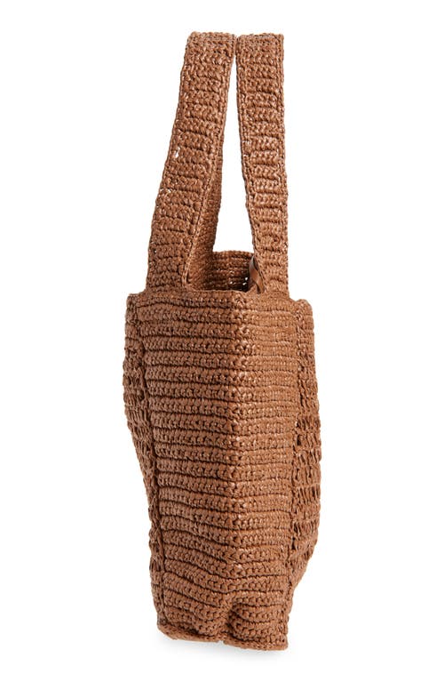 Sam Edelman Marcie Open Weave Raffia Tote