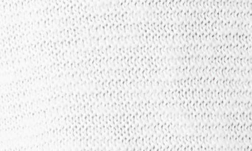 Eileen Fisher Raglan Sleeve Organic Linen & Organic Cotton Sweater In White
