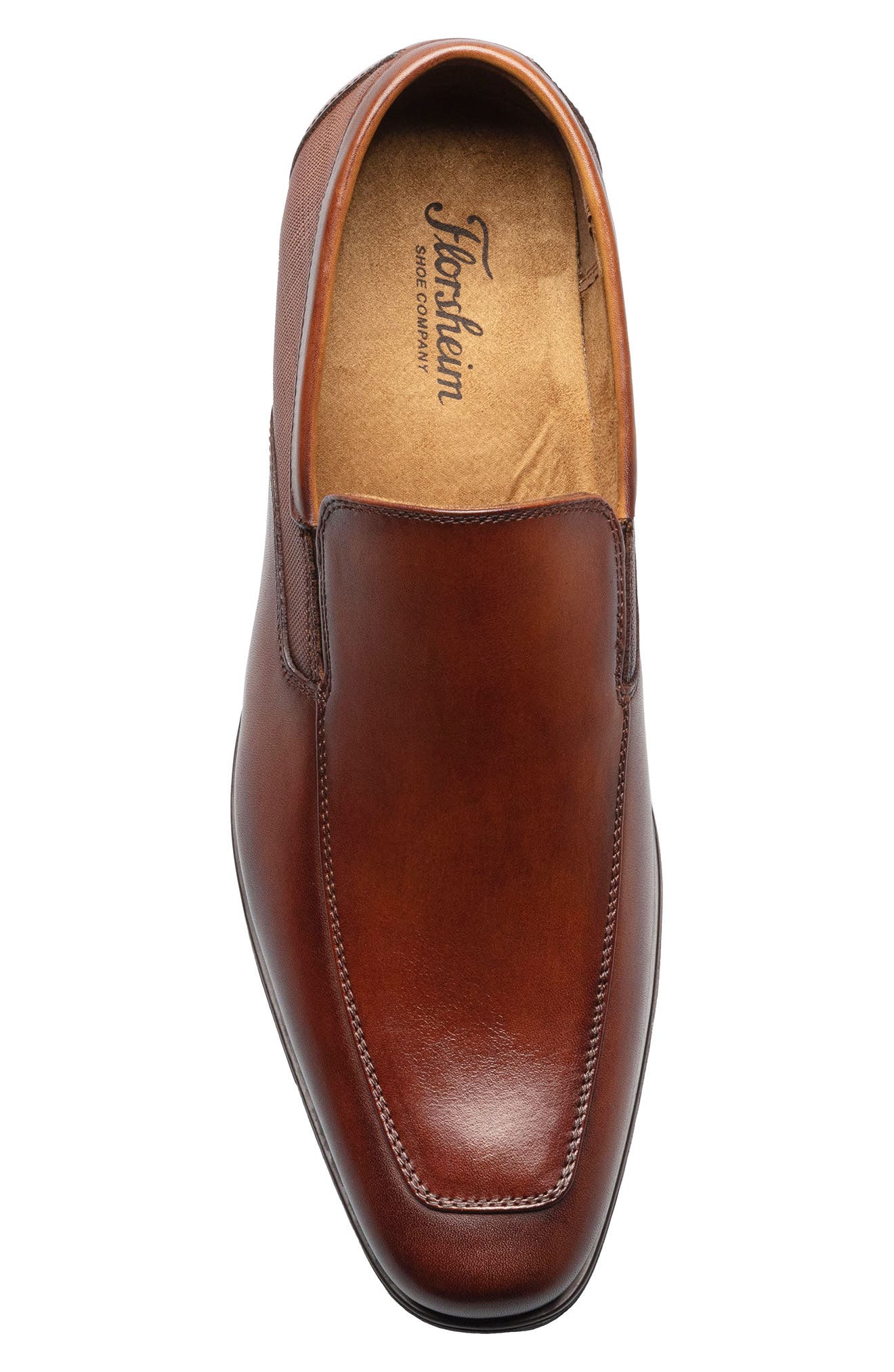 Florsheim Jackson Moc Toe Venetian Loafer, Alternate, color, Cognac