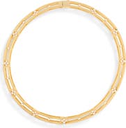 EYE CANDY LOS ANGELES Lourdes CZ Collar Necklace