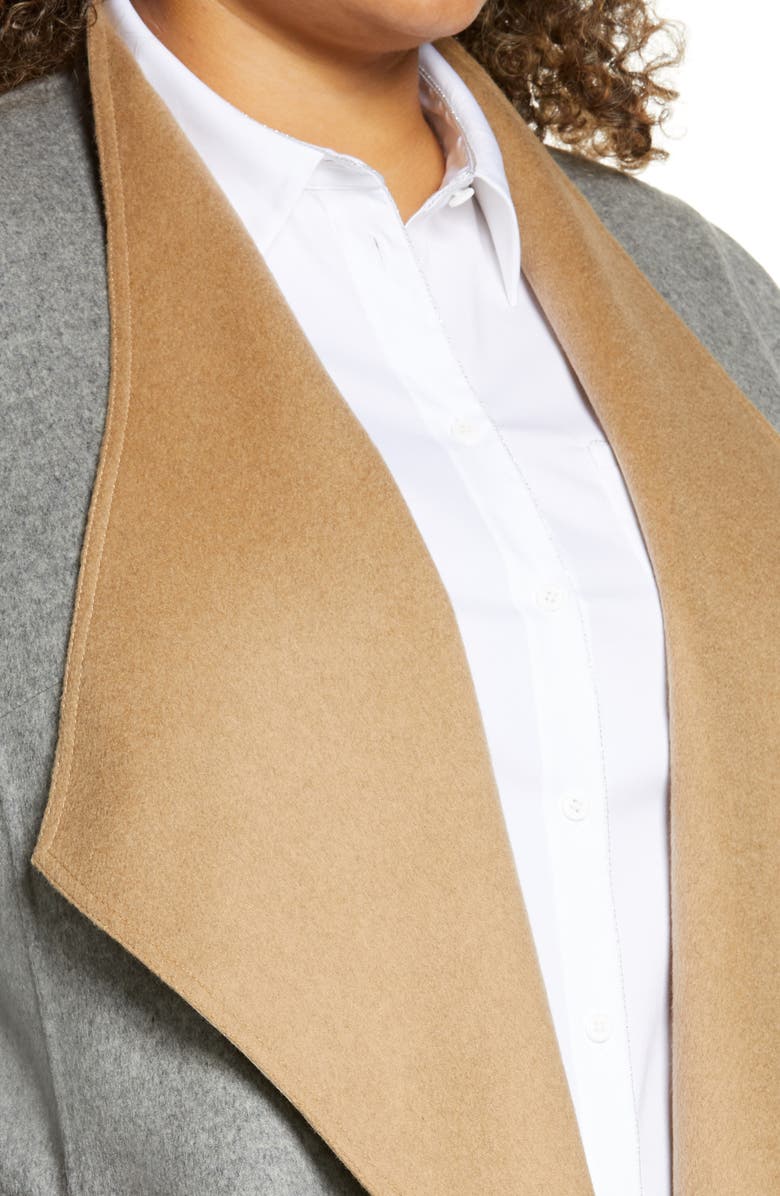 Lafayette 148 New York Valasca Reversible Wool & Cashmere Jacket, Alternate, color,