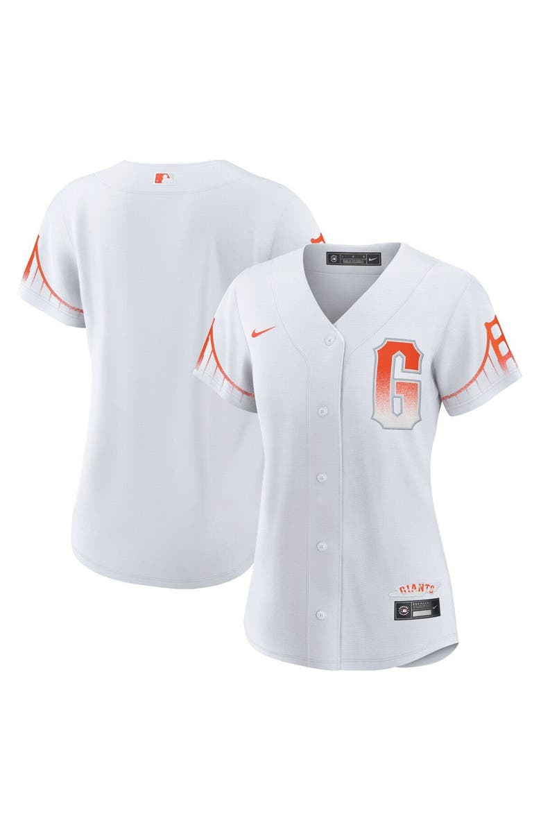 Nike Women's Nike White San Francisco Giants City Connect Replica Jersey, Main, color, 