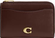 COACH Essential Key Zip Card Case
