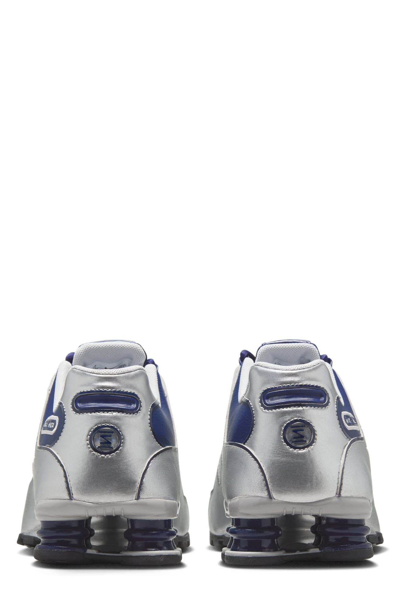 Shox NZ Sneaker, Alternate, color, MIDNIGHT NAVY/ BLACK