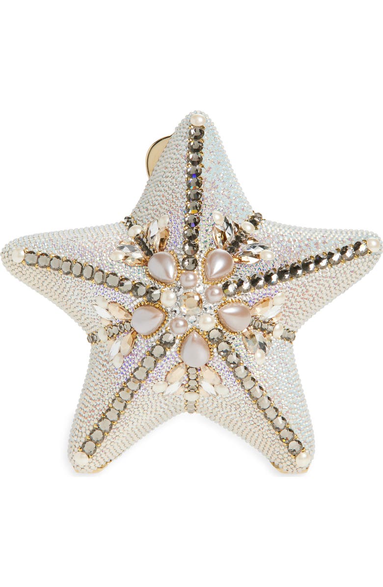 JUDITH LEIBER COUTURE Starfish Astro Clutch, Main, color,