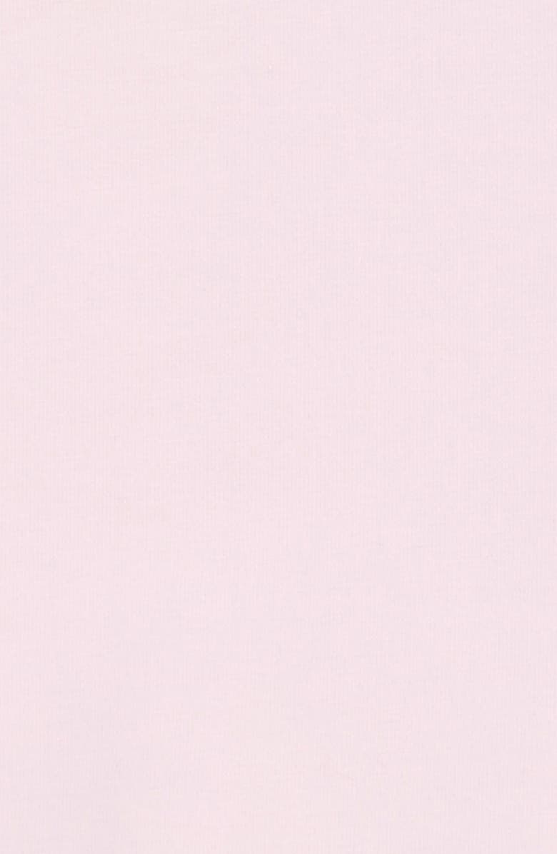 Versace Medusa Logo Ruffle Shift Dress, Alternate, color, 