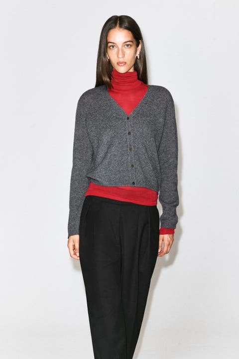 Cashmere V-Neck Cardigan