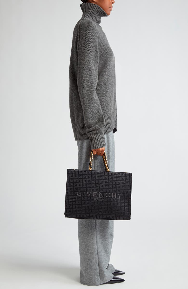 Givenchy Medium G-Tote Canvas Tote, Alternate, color,
