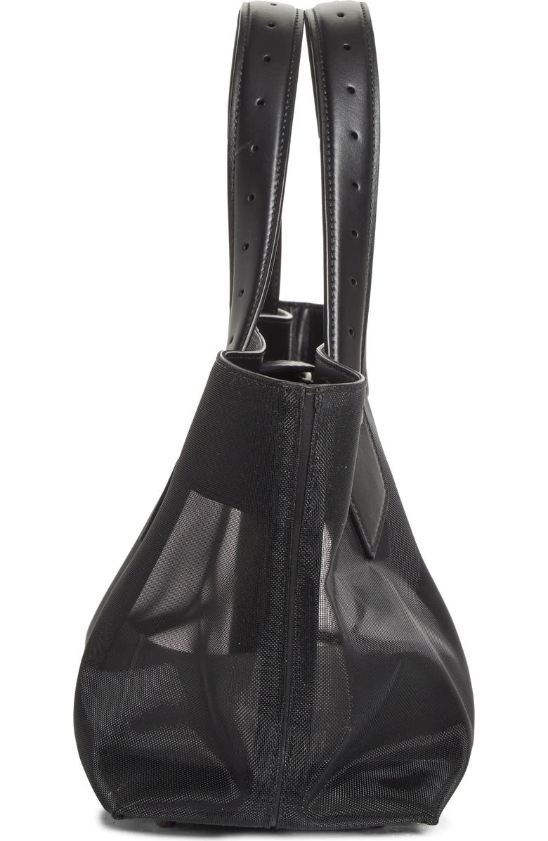 Proenza Schouler Chelsea Mesh East/West Tote, Alternate, color, Black