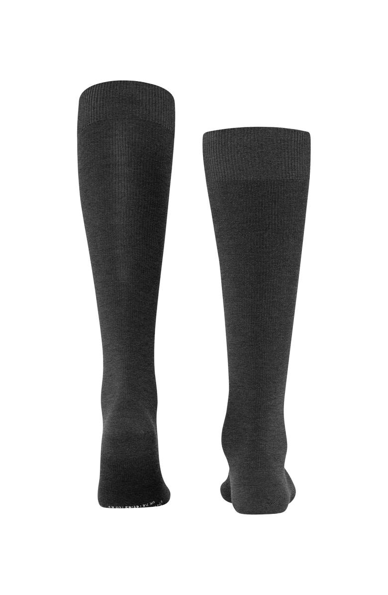 Falke Energizing Wool Compression Knee High Socks, Alternate, color, Anthracite Melange