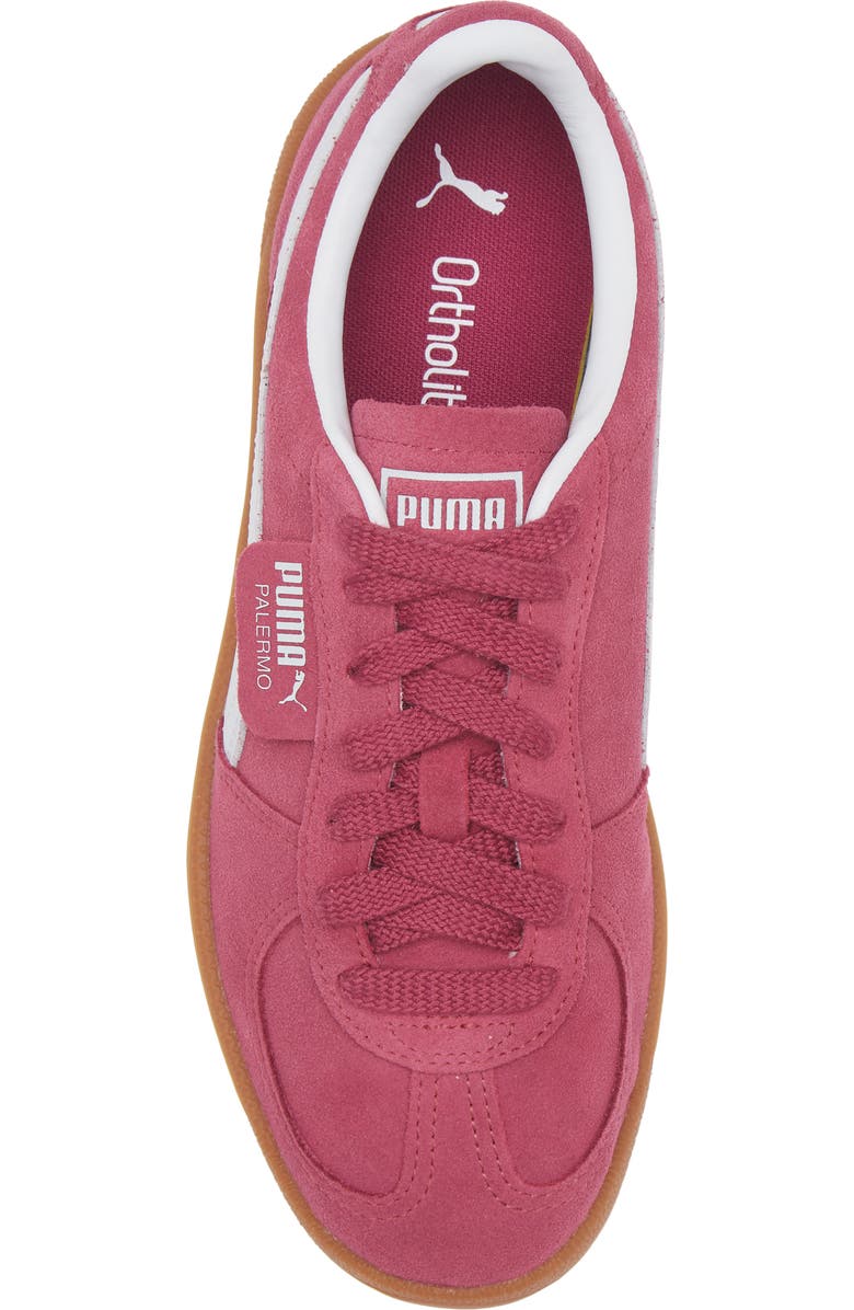 PUMA Palermo Sneaker, Alternate, color, Berry-Silver Mist