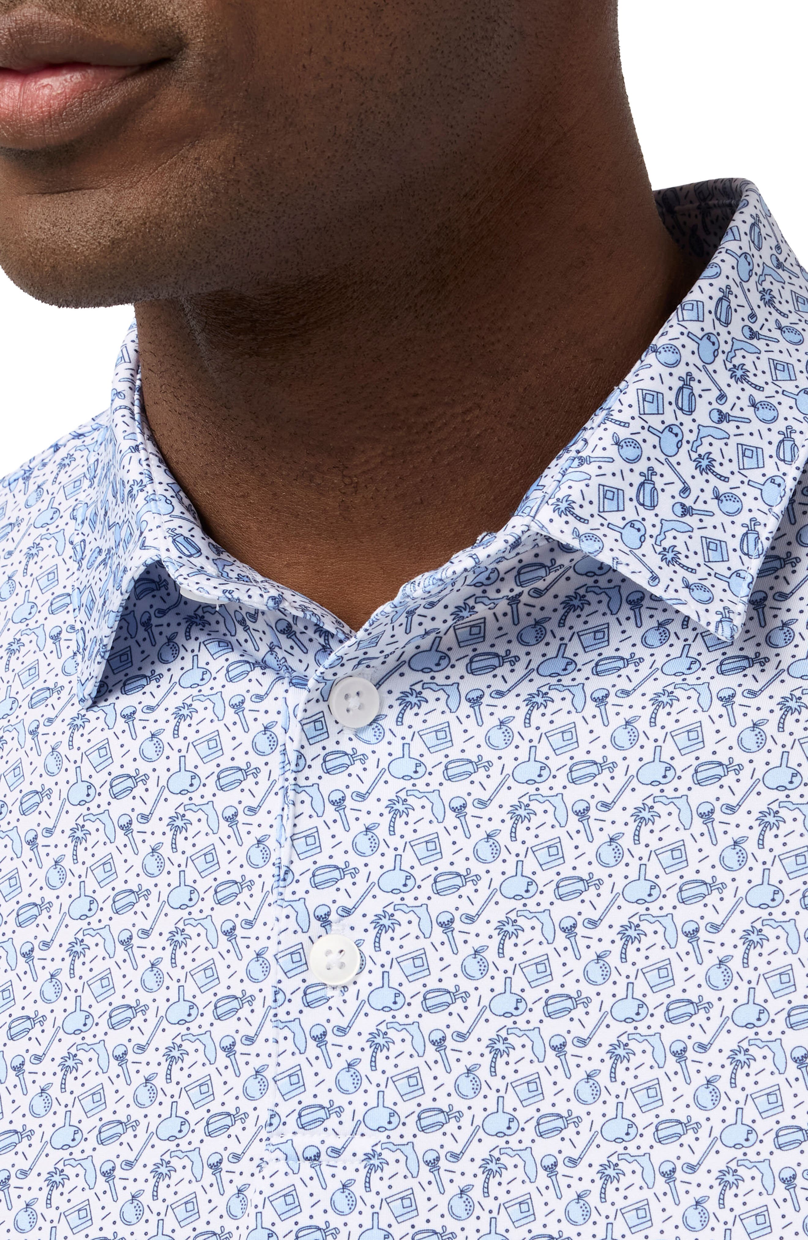 Versa Trim Fit Performance Golf Polo - image 2