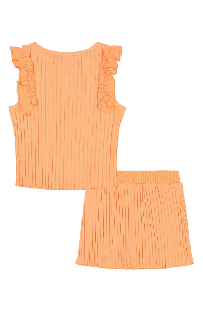 Juicy Couture Kids' Rib Knit Tank Top & Skort Set, Alternate, color,