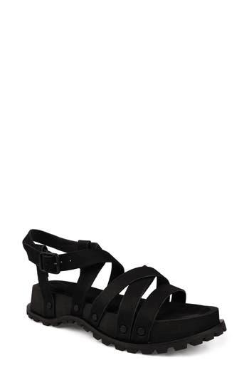 Artisan Crafted By Zigi Malu Platform Sandal In Black