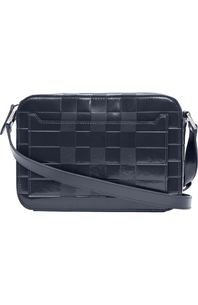 Burberry Paddy Check Embossed Leather, Alternate, color,