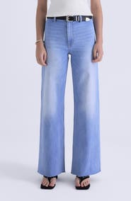 Pistola Penny Crop High Waist Wide Leg Jeans