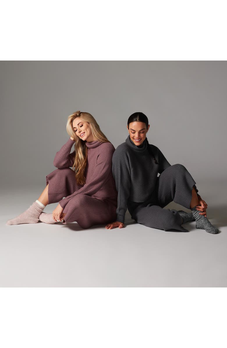 Tavi Alpine Knit Turtle Neck, Alternate, color, Glacial